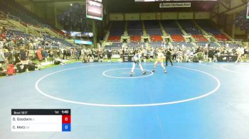 94 lbs Rnd Of 16 - Daniel Goodwin, Illinois vs Christopher Metz, Georgia