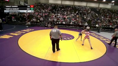 5A 135 lbs Quarterfinal - Sheyla Hawley, Salem Hills vs Kinley Harris, Springville