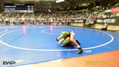 85 lbs Round Of 32 - Joshua Licon, Ridge Wc vs Beau Fisher, Salina Wrestling Club