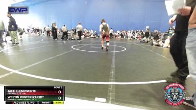 160 lbs Round 1 (4 Team) - Jace Klendworth, Firebird Elite vs Westin Winterscheidt, OpenMats Wrestling Club