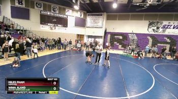 126 lbs Quarterfinal - Winn Aland, Falcon Wrestling Club vs Miles Pham, Highland