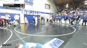 90 lbs Rr Rnd 1 - Deagen Martinez, Berryhill Wrestling Club vs Mac Still, Sperry Wrestling Club