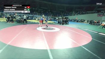 4A/3A/2A/1A Girls 235 Cons. Round 2 - Hannah Travis, Central Linn Girls vs Keeley Nairns, Heppner Girls