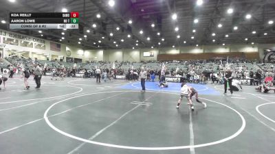 54 lbs Consi Of 8 #2 - Koa Reilly, Damonte Mustangs WC vs Aaron Lowe, No Team