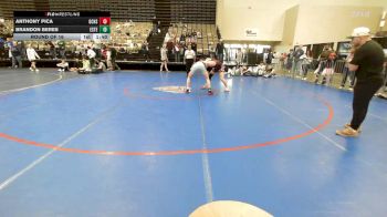 140-H lbs Round Of 16 - Anthony Pica, Garden City vs Brandon Beres, Estebuilt WC