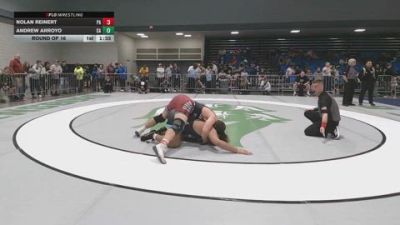 285 lbs Round Of 16 - Nolan Reinert, PA vs Andrew Arroyo, CA