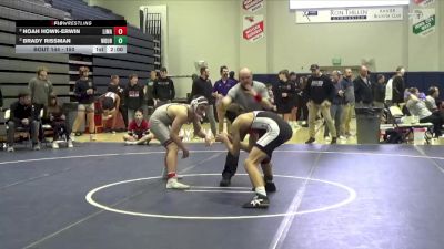 150 lbs Semifinal - Brady Rissman, Western Dubuque vs Noah Howk-Erwin, Linn-Mar