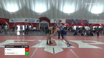 184 lbs Consolation - Dylan Bisel, Clarion vs Benjamin Schweiger, Unattached