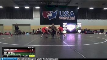 235 lbs Semifinal - Alexis Stinson, Victory Wrestling vs Mia Cienega, Punisher Wrestling Company