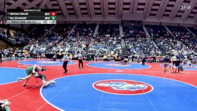 4A-175 lbs Champ. Round 1 - Bryan Fields, Wayne County HS vs Eli Schuler, Walnut Grove