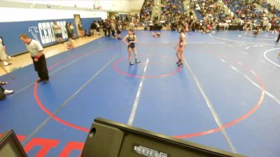 115 lbs Semifinal - Mackenzie Matthews, Los Osos High School Wrestling vs Savannah Miller, El Toro High School