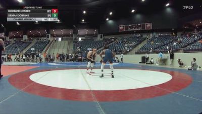 157 lbs Champ. Round 2 - Boomer Hester, Indiana Tech vs Semaj Dobbins, Brewton-Parker (GA)