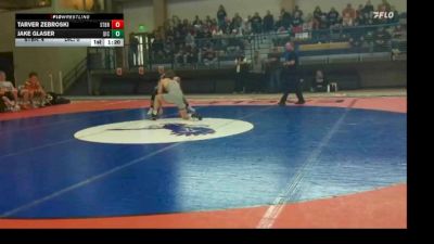 126 lbs Jake Glaser, Dickinson vs Tarver Zebroski, Sturgis Brown