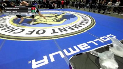 165 lbs Cons. Round 3 - Jamison French, Del Oro vs Jaxen Faust, Bishop Manogue