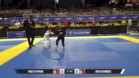 Paisley M Phung vs Anelys Bermudez 2026 Pan Kids Jiu-Jitsu IBJJF Championship