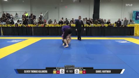 Daniel Hartman vs Oliver Thomas Kalandra 2026 Pan IBJJF Jiu-Jitsu No-Gi Championship