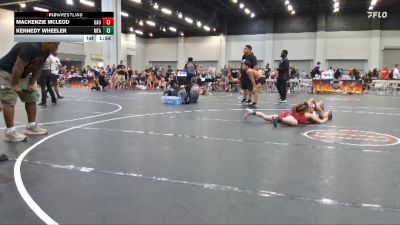 71 lbs Round 1 (10 Team) - Mackenzie Mcleod, GA United vs Kennedy Wheeler, MF Angels