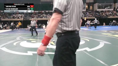 130 lbs Cons. Semi - Brynn Ryan, Manchester Valley vs Kylie Buehler, Patterson Mill