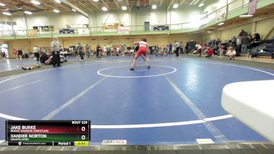 150 lbs Cons. Semi - Xander Norton, Unaffiliated vs Jake Burke, Rogue Warrior Wrestling