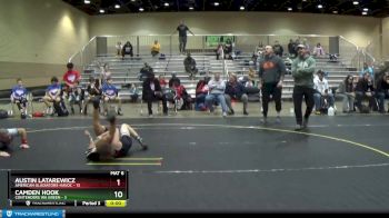 96 lbs Round 3 (6 Team) - Landon Crooks, Contenders WA Green vs Macklin Holford, American Gladiators-Havoc