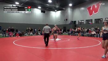 JV-28 lbs Round 3 - Bailey Booth, Muscatine vs Lily Brenner, Colfax-Mingo