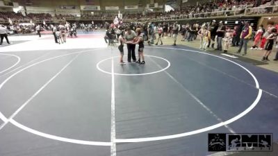 89 lbs Consolation - Brodey Walters, Steel City Reloaded WC vs Hunter Shawcroft, Pueblo County WC