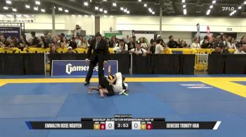 Genesis Trinity Han vs Emmalyn Rose Nguyen 2026 IBJJF Jiu-Jitsu CON International