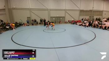 106 lbs Semis & 3rd Wb (16 Team) - Zoey Haney, Missouri Fire vs Taylor Whiting, Wisconsin