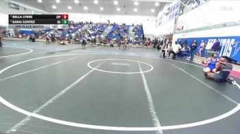 140 lbs 3rd Place Match - Bella Lyrse, Cypress vs Sarai Cortez, Gilroy