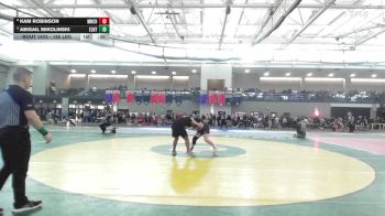 185 lbs 3rd Place - Kam Robinson, Manchester vs Abigail Mikolinski, East Lyme/Norwich Tech