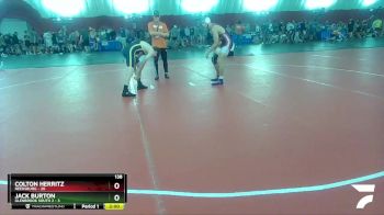 138 lbs Round 3 (6 Team) - Jack Burton, Glenbrook South 2 vs Colton Herritz, Reedsburg