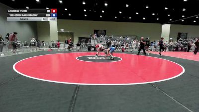 132 lbs Semis - Andrew York, Ozark High School vs Behzod Rakhmatov, Tom Eagle
