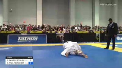 RODRIGO RANIERI DE FARIA vs DEREK PAUL FEATHERSTUN 2021 World Master IBJJF Jiu-Jitsu Championship