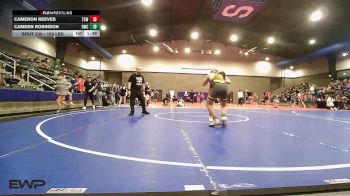 150 lbs 3rd Place - Cameron Reeves, Team Conquer vs Camden Robinson, Gladiator Wrestling Club