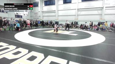 E-153 lbs Round Of 16 - Aiden Milam, OH vs Raymond Lopez, MI