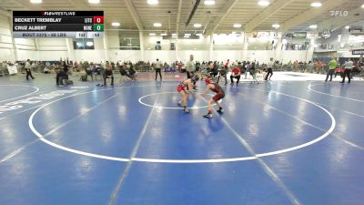 68 lbs Consi Of 8 #2 - Beckett Tremblay, Litchfield vs Cruz Albert, None