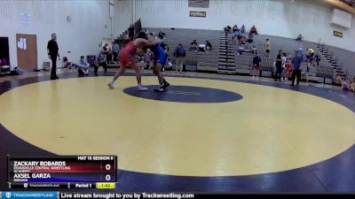 182 lbs Cons. Semi - Zackary Robards, Evansville Central Wrestling Academy vs Axsel Garza, Indiana
