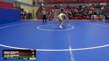 175 lbs Quarterfinal - Kenny Petraitis, Wahlert, Dubuque vs Kyler Scranton, Iowa City, West