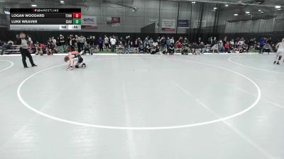 138 lbs Cons. Rd Of 32 - Logan Woodard, Tennessee vs Luke Weaver, Central Indiana Academy Of Wrestling