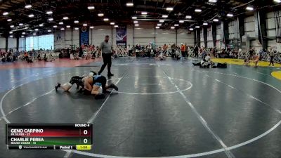 88 lbs Rd# 7- 10:45am Saturday Final Pool - Charlie Perea, Rough House vs Geno Carpino, PA Silver