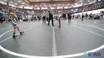 52 lbs Quarterfinal - Eric Barkhimer, Choctaw Ironman Youth Wrestling vs Noah Torres, Standfast