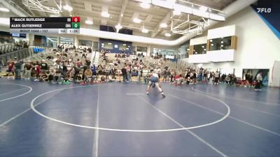 157 lbs Champ. Round 1 - Alex Gutierrez, Sublime Wrestling Academy vs Mack Rutledge, Ridgeline Riverhawks