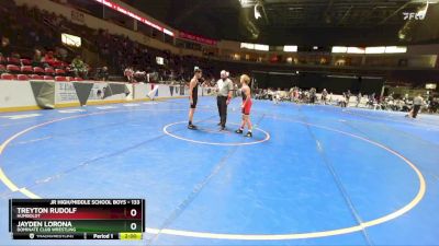 133 lbs Cons. Round 1 - Treyton Rudolf, Humboldt vs Jayden Lorona, Dominate Club Wrestling