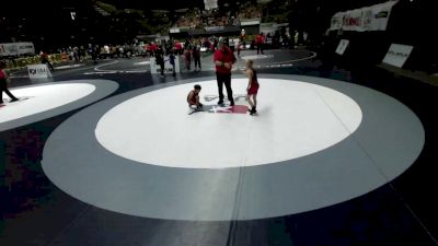 71 lbs Cons. Sub-quarters - Ezekiel De Luna, Daniel Cormier Wrestling Club vs Easton Caraveo, Ceres Pups Wrestling Club