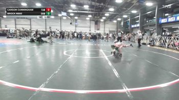 105 lbs Rr Rnd 3 - Carson Cunningham, Team RJN - MS vs Brock Reed, Shamrock Wrestling Club Red - MS