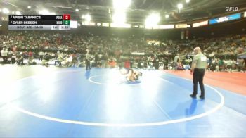5A 98 lbs Semifinal - Apisai Tabakece, Pocatello vs Cyler Beeson, Middleton