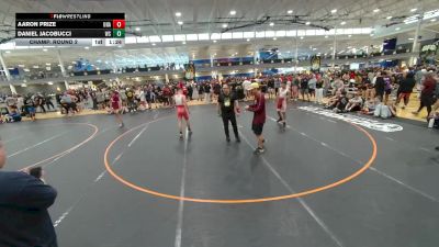 120 lbs Champ. Round 2 - Aaron Prize, Unattached vs Daniel Jacobucci, Westshore