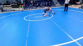 120 lbs Round 2 (16 Team) - Cass Warren, Lincoln Southeast vs Cooper Edson, Sedgwick County/Fleming
