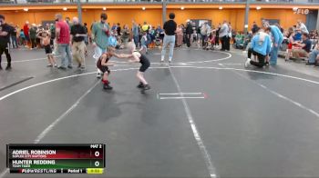 50 lbs Cons. Semi - Hunter Redding, Team Tiger vs Adriel Robinson, Suplex City Raptors
