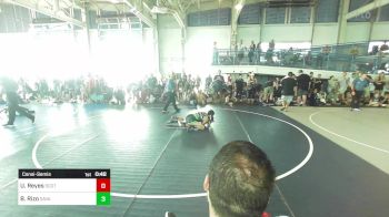 109 lbs Consolation - Uni Reyes, Scotsmen WC vs Berlyn Rizo, Savage House WC